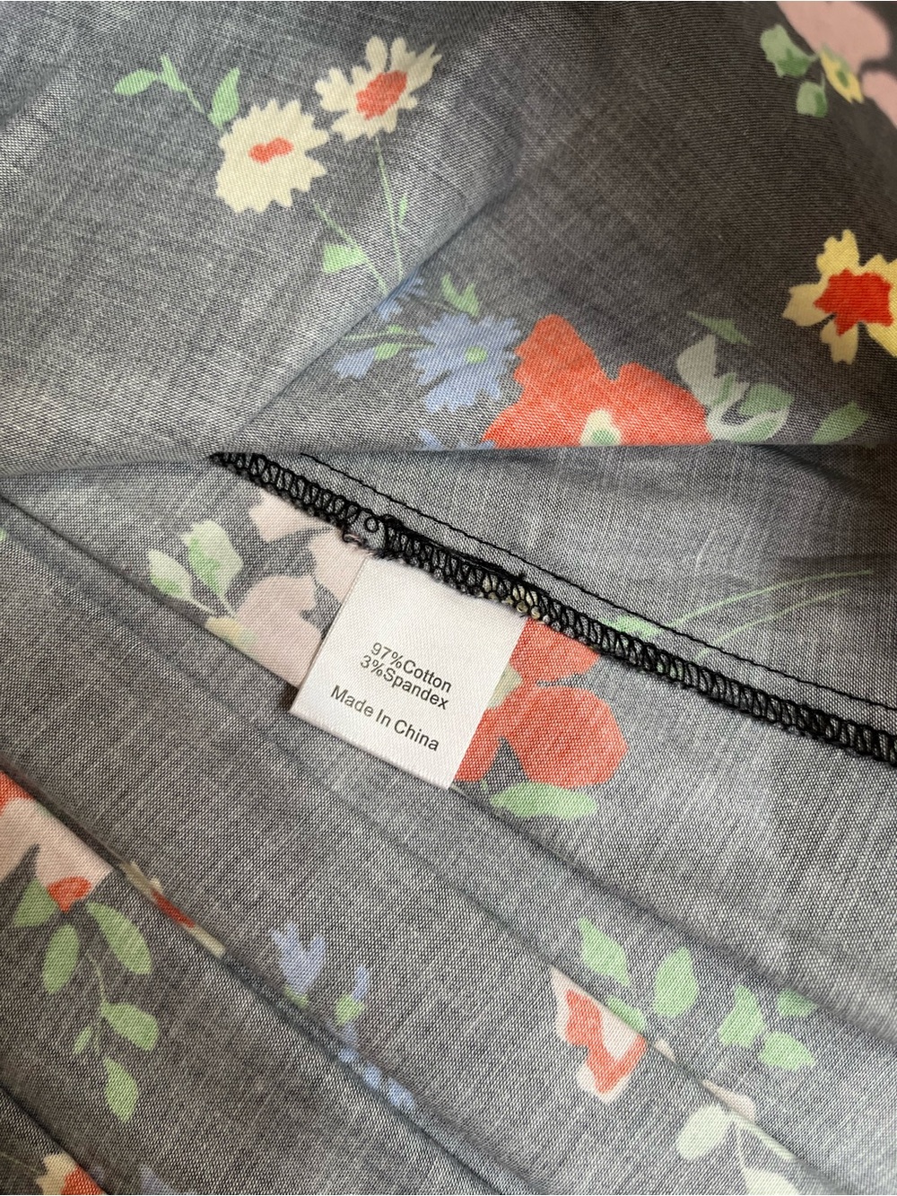 TUCKERNUCK After Light Amaryllis Tate Dress Black Colorful Floral Size Small - Picture 13 of 13